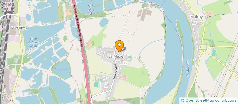 localisation de l'entreprise WEBER HERBIN  LA MAXE