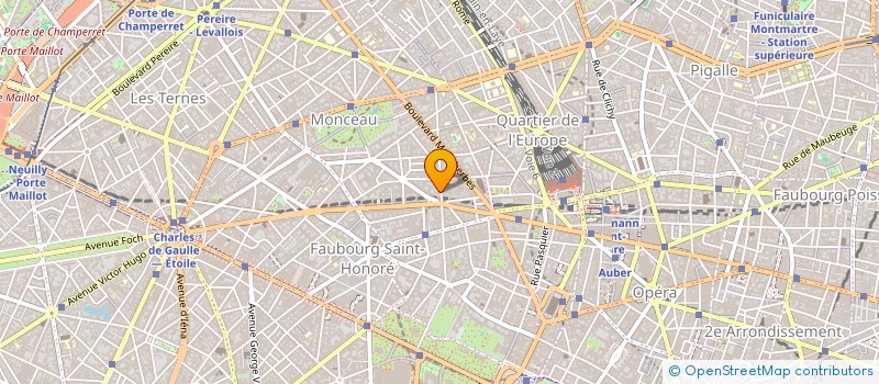 localisation de l'entreprise WEBER HOLDINGS  PARIS