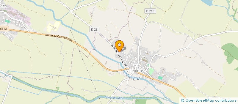 localisation de l'entreprise WEBER MICHEL  VILLASAVARY