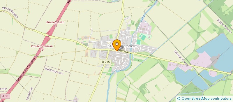 localisation de l'entreprise WEBER RENE ET WEBER BERNARD  KRAUTERGERSHEIM