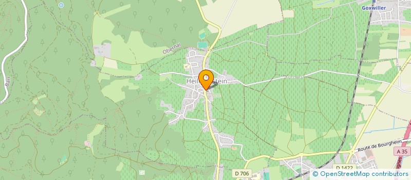 localisation de l'entreprise WEBER TRAVAUX CONCEPT  LE HOHWALD