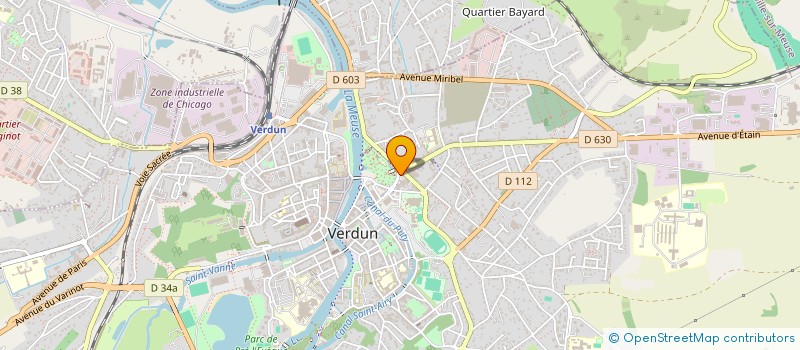 localisation de l'entreprise WEBEST  VERDUN