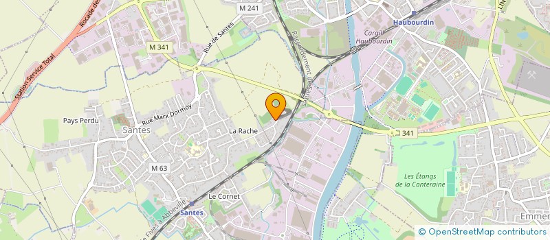 localisation de l'entreprise WEBEST  SANTES