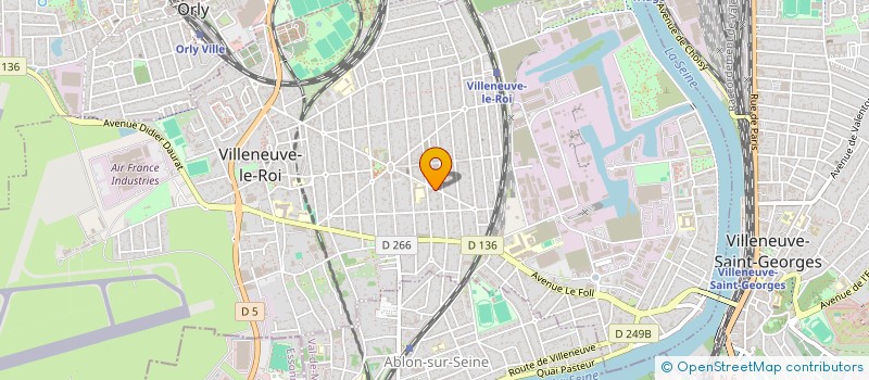 localisation de l'entreprise WEBEYOND  VILLENEUVE-LE-ROI