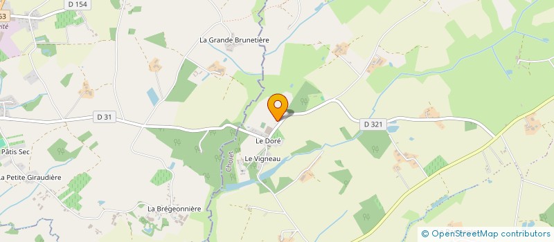 localisation de l'entreprise WEBFACES à MONTREVAULT-SUR-EVRE