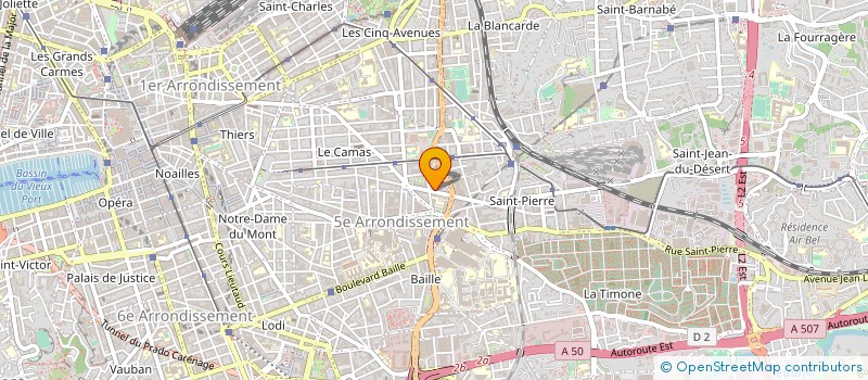 localisation de l'entreprise WEBFAMILLE à MARSEILLE