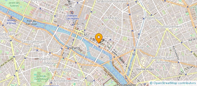 localisation de l'entreprise WEBFORCE3  PARIS