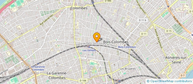 localisation de l'entreprise WEBFORMIA à COLOMBES