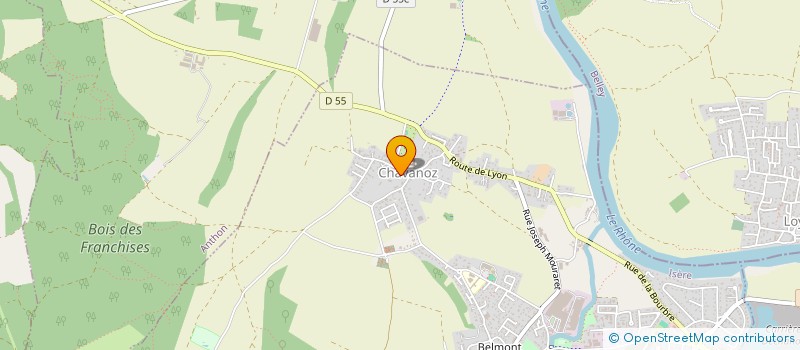 localisation de l'entreprise WEBGEN  CHAVANOZ