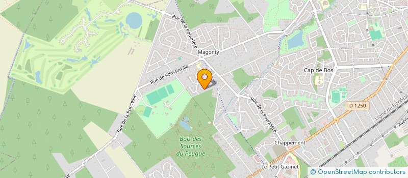 localisation de l'entreprise WEBHABITAT à PESSAC