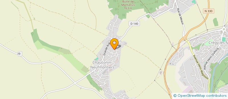 localisation de l'entreprise WEBIA CONSULTING  CHAUCONIN-NEUFMONTIERS