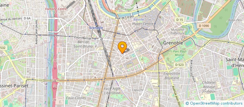 localisation de l'entreprise WEBIAPART à GRENOBLE