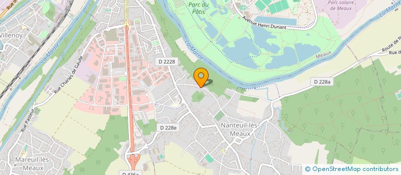 localisation de l'entreprise WEBIGEN à NANTEUIL-LES-MEAUX