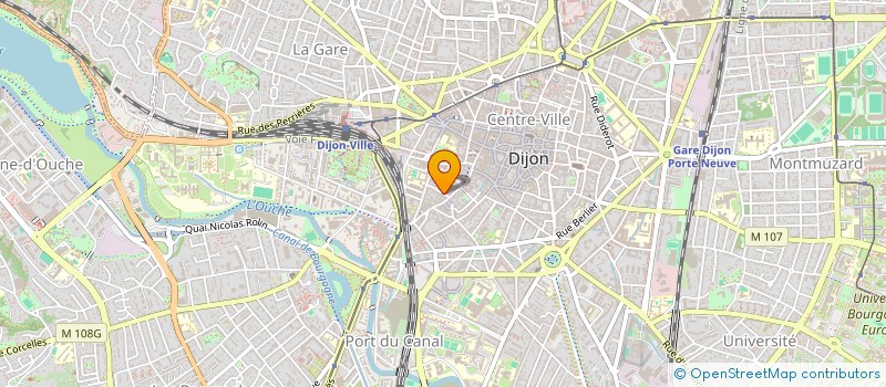 localisation de l'entreprise WEBIMO à DIJON