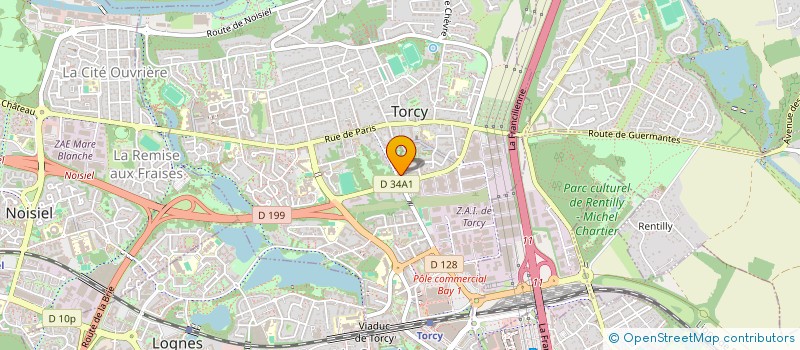 localisation de l'entreprise WEBINART COMMUNICATION à TORCY