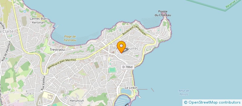 localisation de l'entreprise WEBIT à PERROS-GUIREC