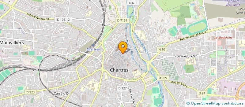 localisation de l'entreprise WEBKIDO à CHARTRES