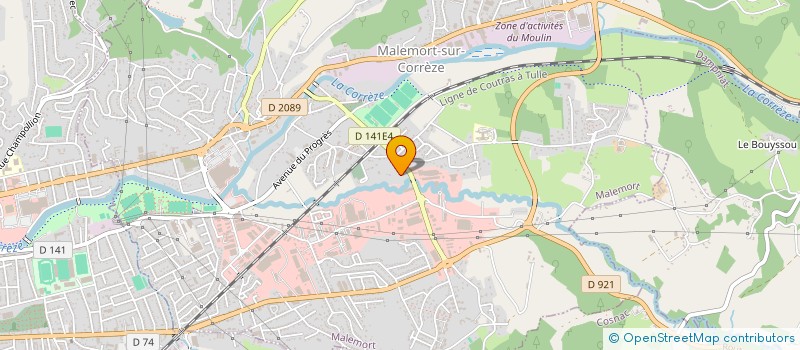 localisation de l'entreprise WEBLPDD  PAZAYAC