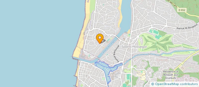 localisation de l'entreprise WEBME2  SOORTS-HOSSEGOR