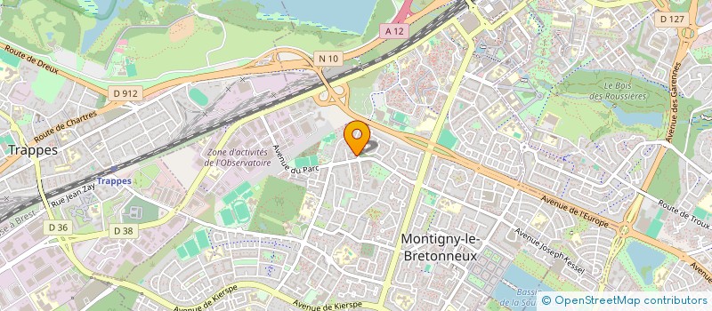localisation de l'entreprise WEBMEN RESO à MONTIGNY-LE-BRETONNEUX