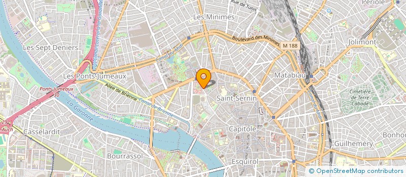 localisation de l'entreprise WEBNESS à TOULOUSE