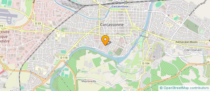 localisation de l'entreprise WEBNPIX  CARCASSONNE