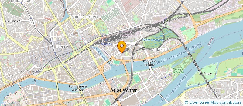 localisation de l'entreprise WEBOB à NANTES