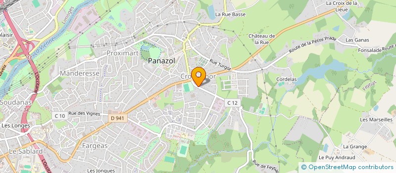 localisation de l'entreprise WEBPULSE SOLUTIONS à PANAZOL