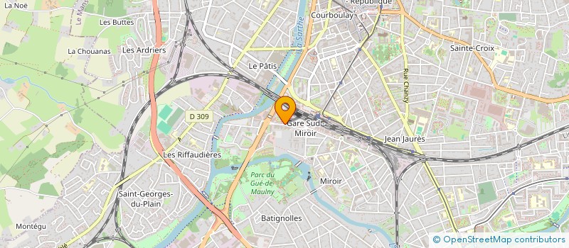 localisation de l'entreprise WEBRAPIDCOLIS à LE MANS