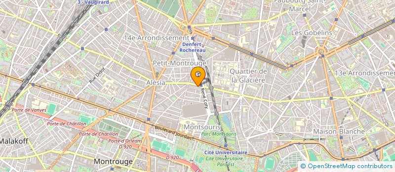 localisation de l'entreprise WEBRAVE  PARIS