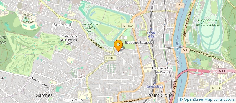 localisation de l'entreprise WEBRESULTS à SAINT-CLOUD