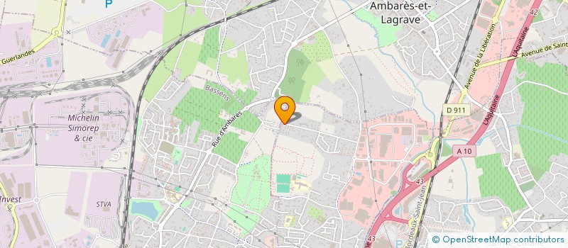 localisation de l'entreprise WEBROVA  CARBON-BLANC