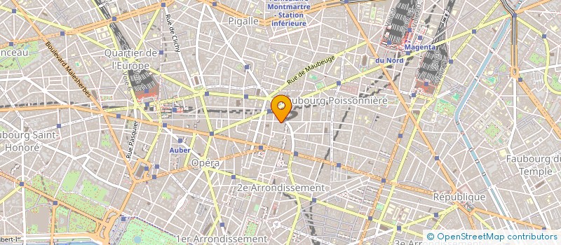 localisation de l'entreprise WEBSITING  PARIS