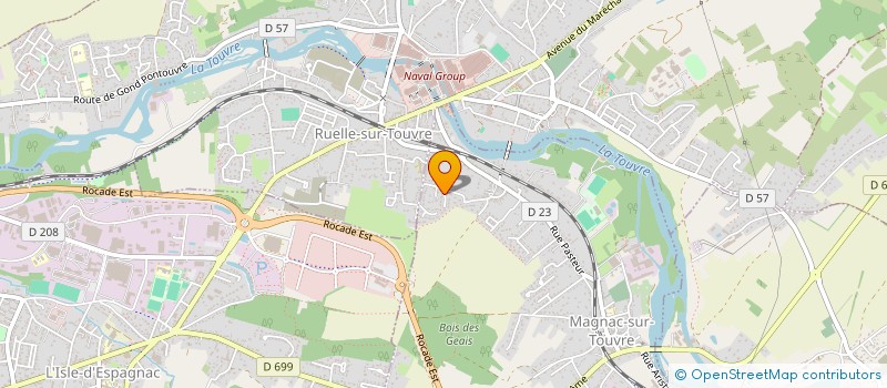 localisation de l'entreprise WEBSTARTER FRANCE  MAGNAC-SUR-TOUVRE