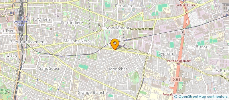 localisation de l'entreprise WEBSTER  LYON