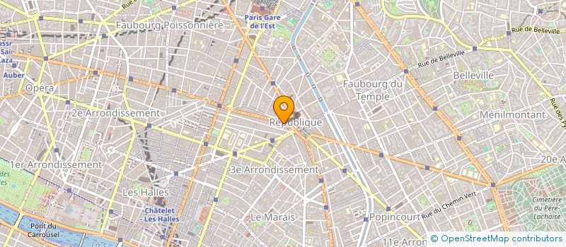 localisation de l'entreprise WEBSTERS FRANCE à PARIS