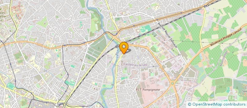 localisation de l'entreprise WEBSUD à CASTELNAU-LE-LEZ