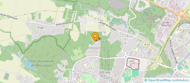 localisation de l'entreprise WEBTECHNOCONSULTING  ELANCOURT