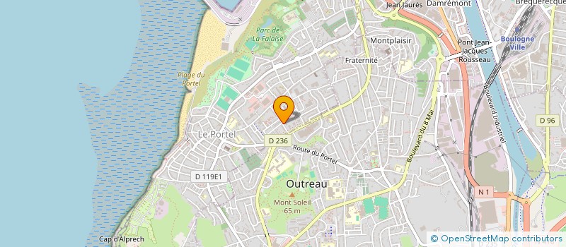 localisation de l'entreprise WEBTOOLBAR  LE PORTEL