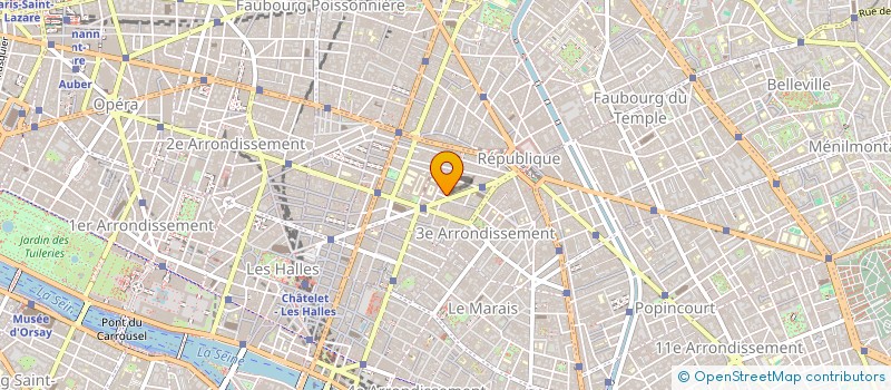 localisation de l'entreprise WEBUNIQUE  PARIS