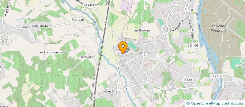 localisation de l'entreprise WEBUSINESS CONSULTING à LINARS