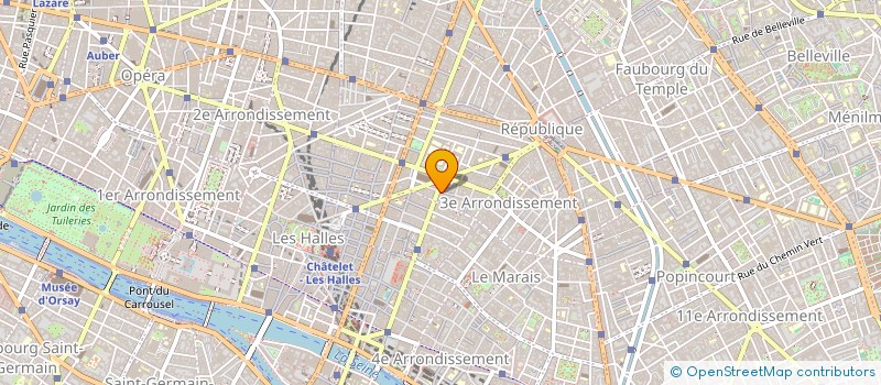 localisation de l'entreprise WEBUSINESSOLUTIONS à PARIS