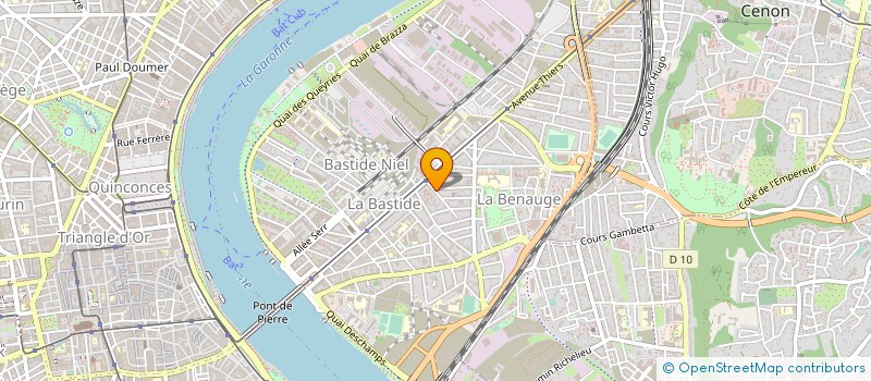 localisation de l'entreprise WEBWAG MOBILE à BORDEAUX