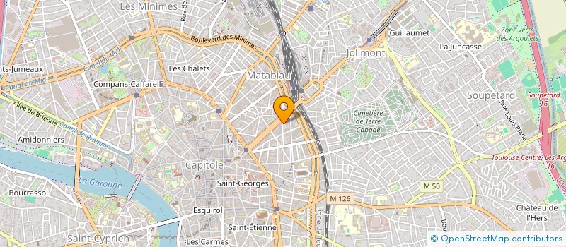 localisation de l'entreprise WEBWAY CONSEIL à TOULOUSE