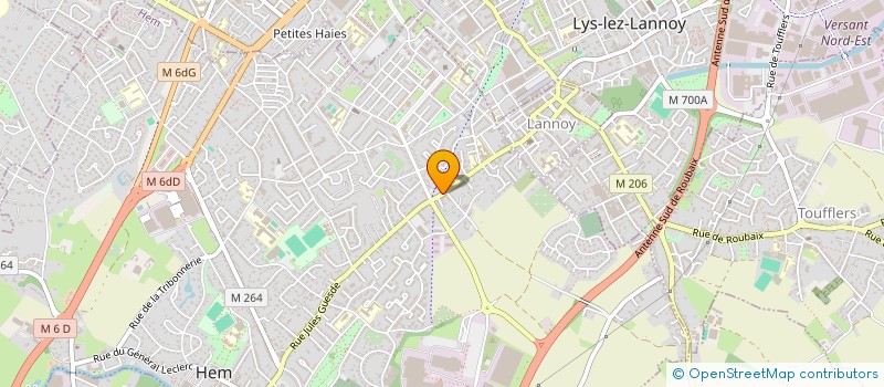localisation de l'entreprise WEBWISE à HEM