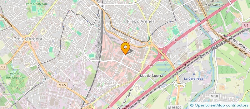 localisation de l'entreprise WEBYLO FORMATIONS à MONTPELLIER