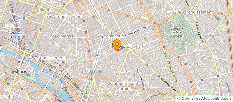localisation de l'entreprise WEBZIK à PARIS