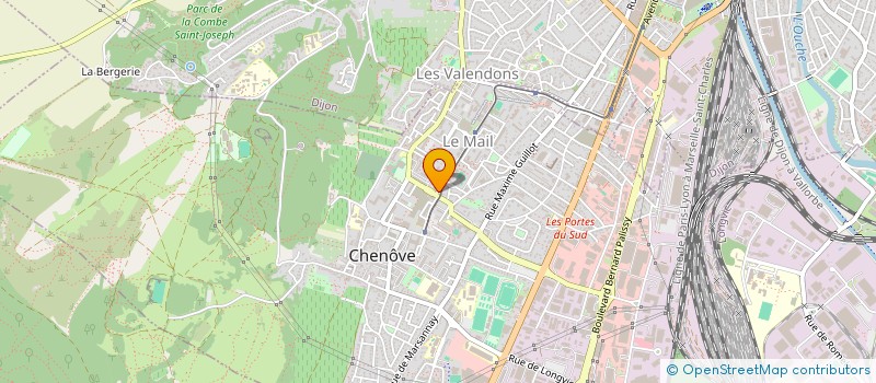 localisation de l'entreprise WEBZINT à CHENOVE