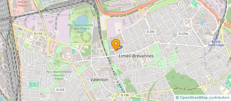 localisation de l'entreprise WEC à LIMEIL-BREVANNES