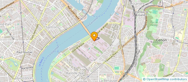 localisation de l'entreprise WEC HOLDING  BORDEAUX